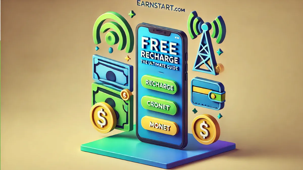 Earnstart.com free recharge