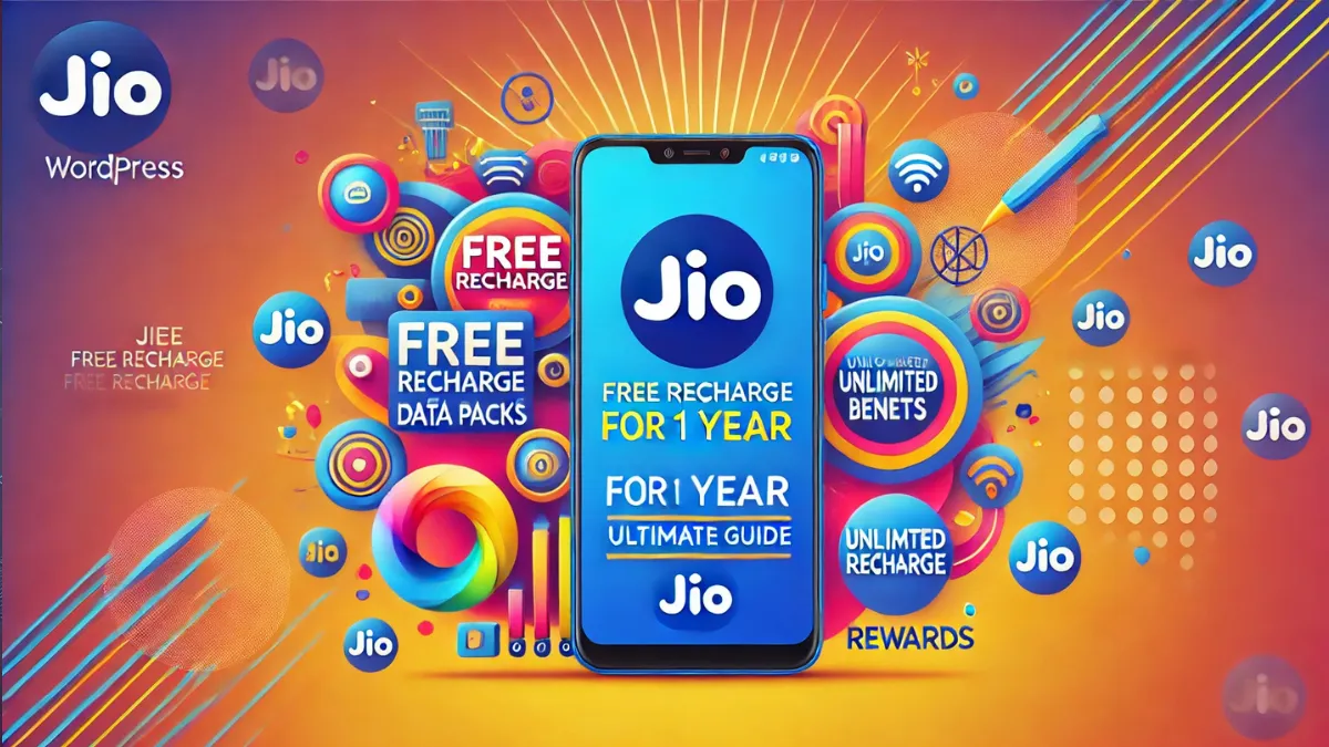 Jio Free Recharge for 1 Year