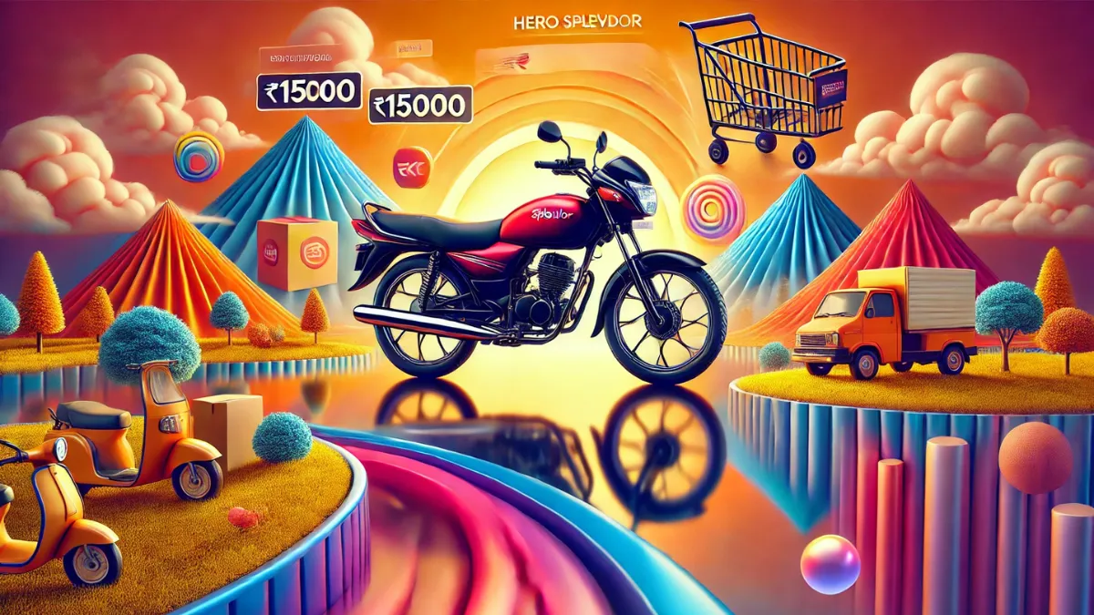 Bazartak.com Splendor Bike Offer for ₹15000