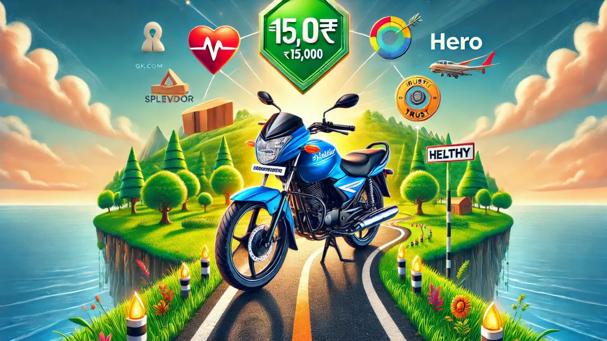 Helthygk.com Splendor Bike Offer for ₹15000