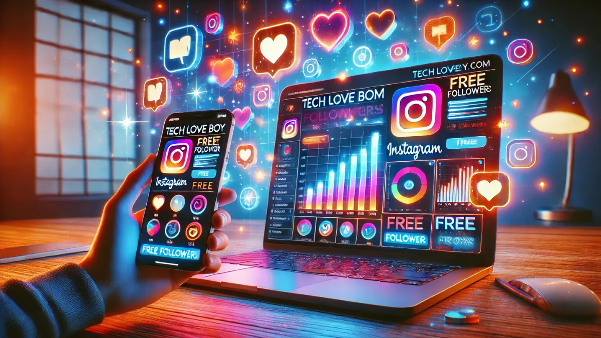 Tech Love Boy.com Free Instagram Followers