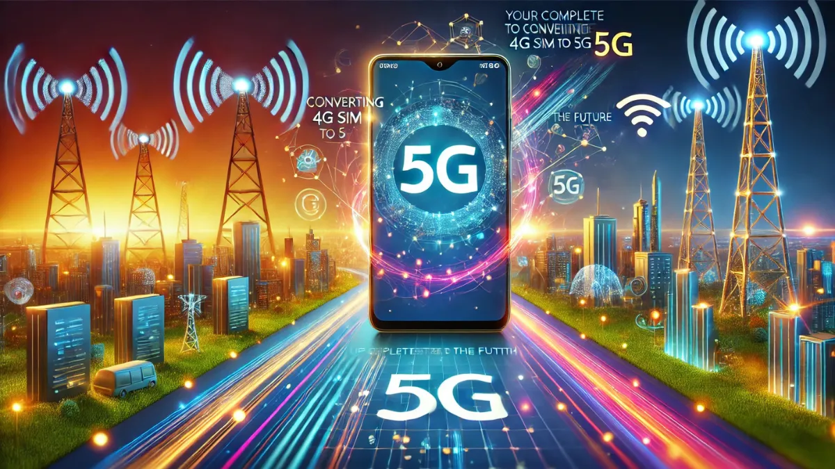 ZoomMistry.com Convert 4G SIM to 5G