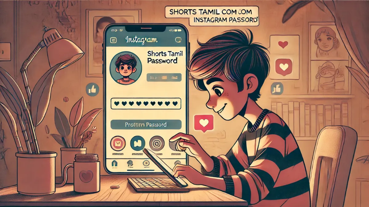 Shorts Tamil com Instagram Password