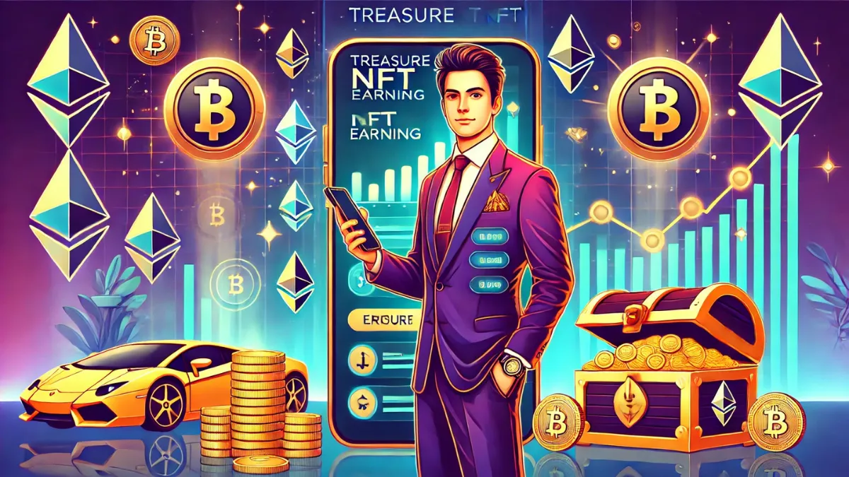 Treasure NFT Earning App